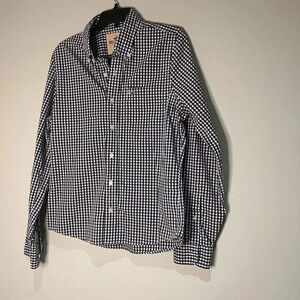 Hollister Shirt  Long Sleeve Checkered Button Down‎ Large